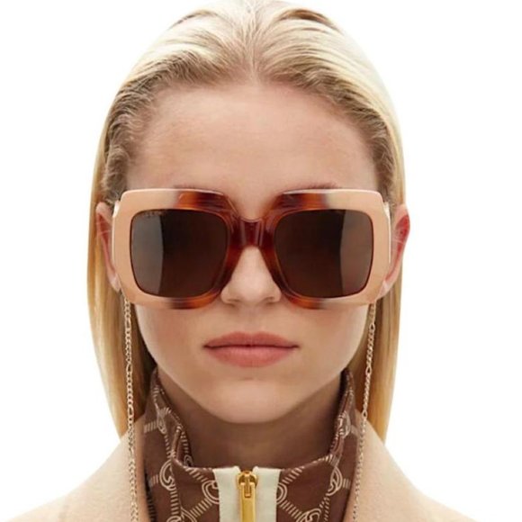 NEW GUCCI GG1022S - 003 CHAIN SUNGLASSES - Picture 9 of 16